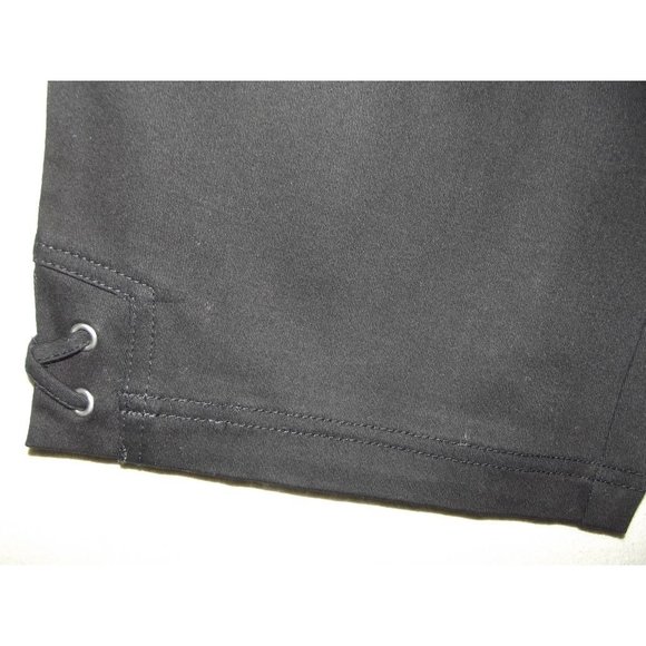 Denim+Company (d&co)Black Bermuda Shorts XXS x11"pull-on elastic high rise waist - Picture 3 of 10